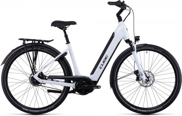 Cube Supreme RT Hybrid EXC 625 Easy Entry flashwhite´n´black